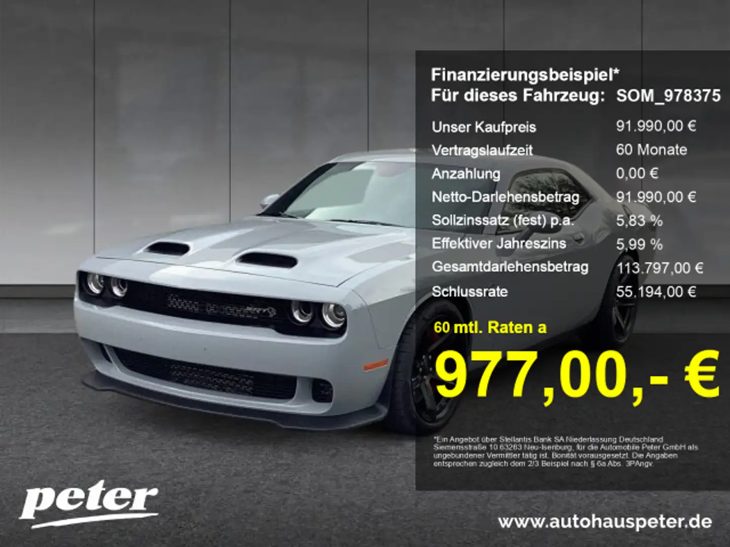 Dodge Challenger Challenger SRT Hellcat RedEye Slimbody 6.2L Hemi Gris - 1
