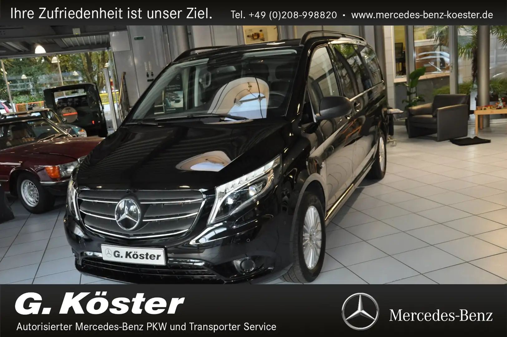 Mercedes-Benz Vito Vito Tourer 119 CDI Select 4x4 lang(EURO 6d) LED Schwarz - 1