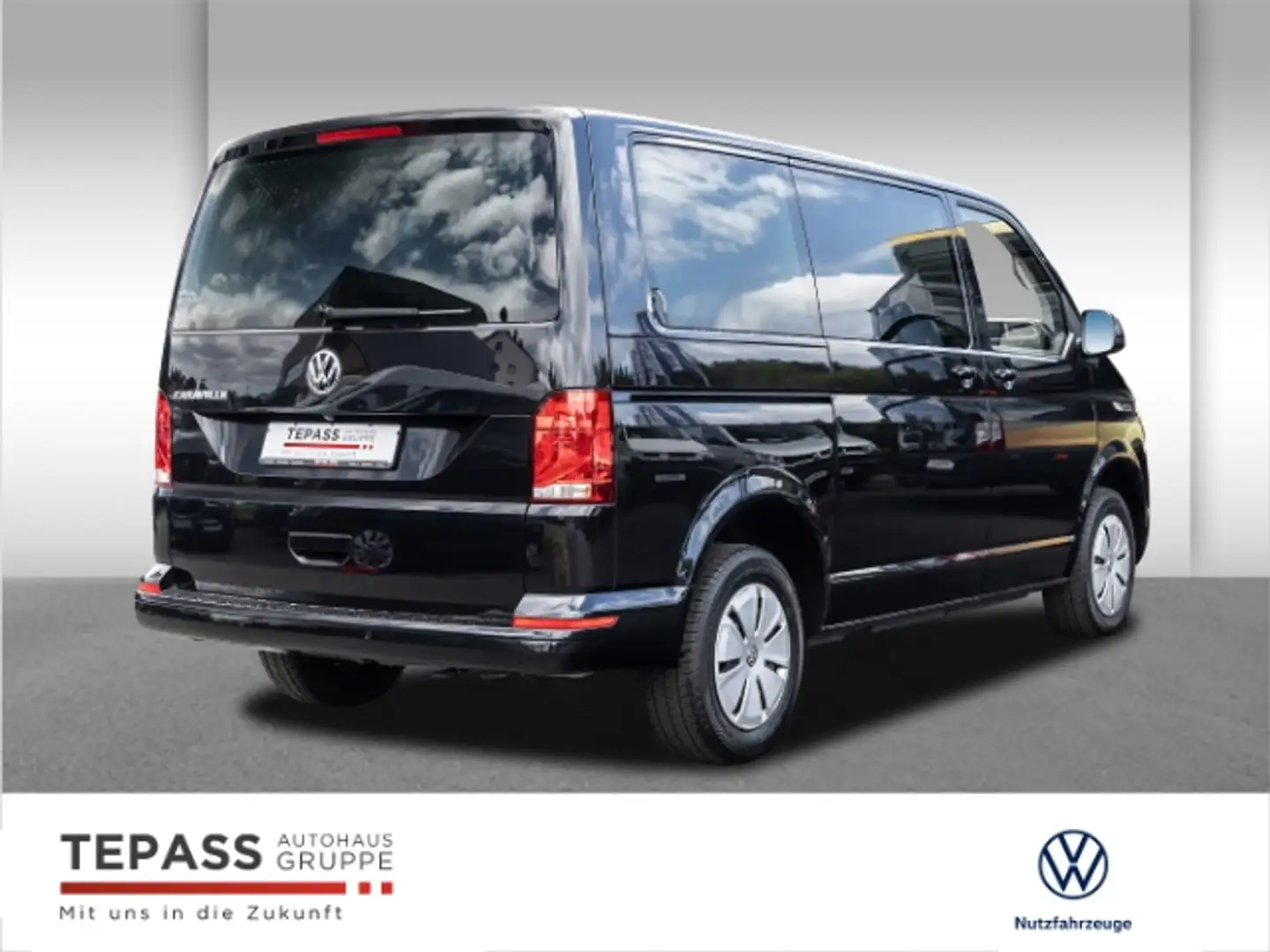 Volkswagen T6.1 Caravelle 2,0l TDI Comfortline KLIMA SHZ RADIO Negro - 2