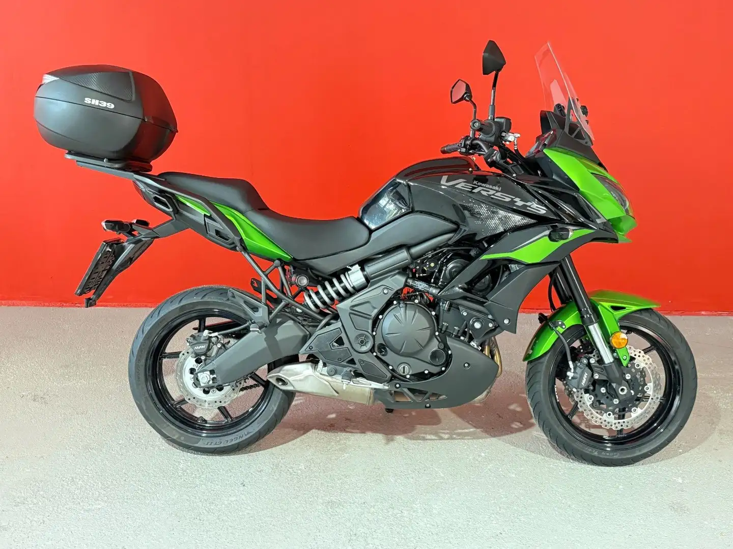 Kawasaki Versys 650 1.Hand Topcase Zelená - 2