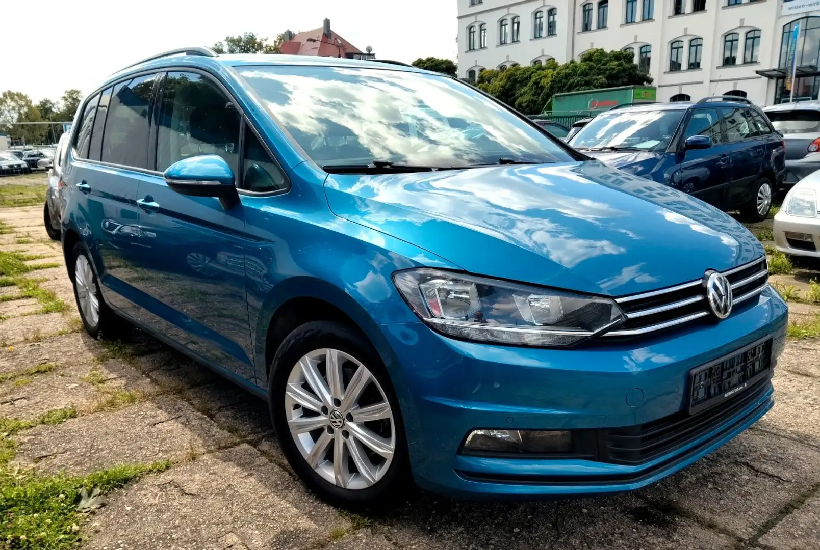 Volkswagen Touran Comfortline BMT,Klima,Alu,Kamera,PDC,Eu6 Blau - 2