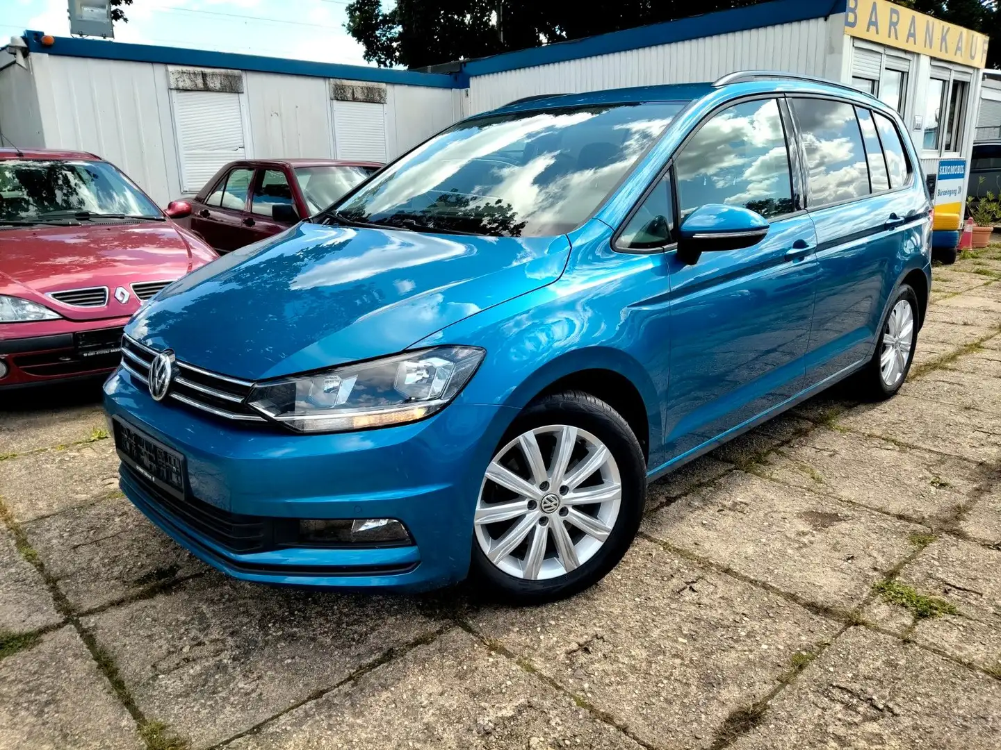 Volkswagen Touran Comfortline BMT,Klima,Alu,Kamera,PDC,Eu6 Blau - 1