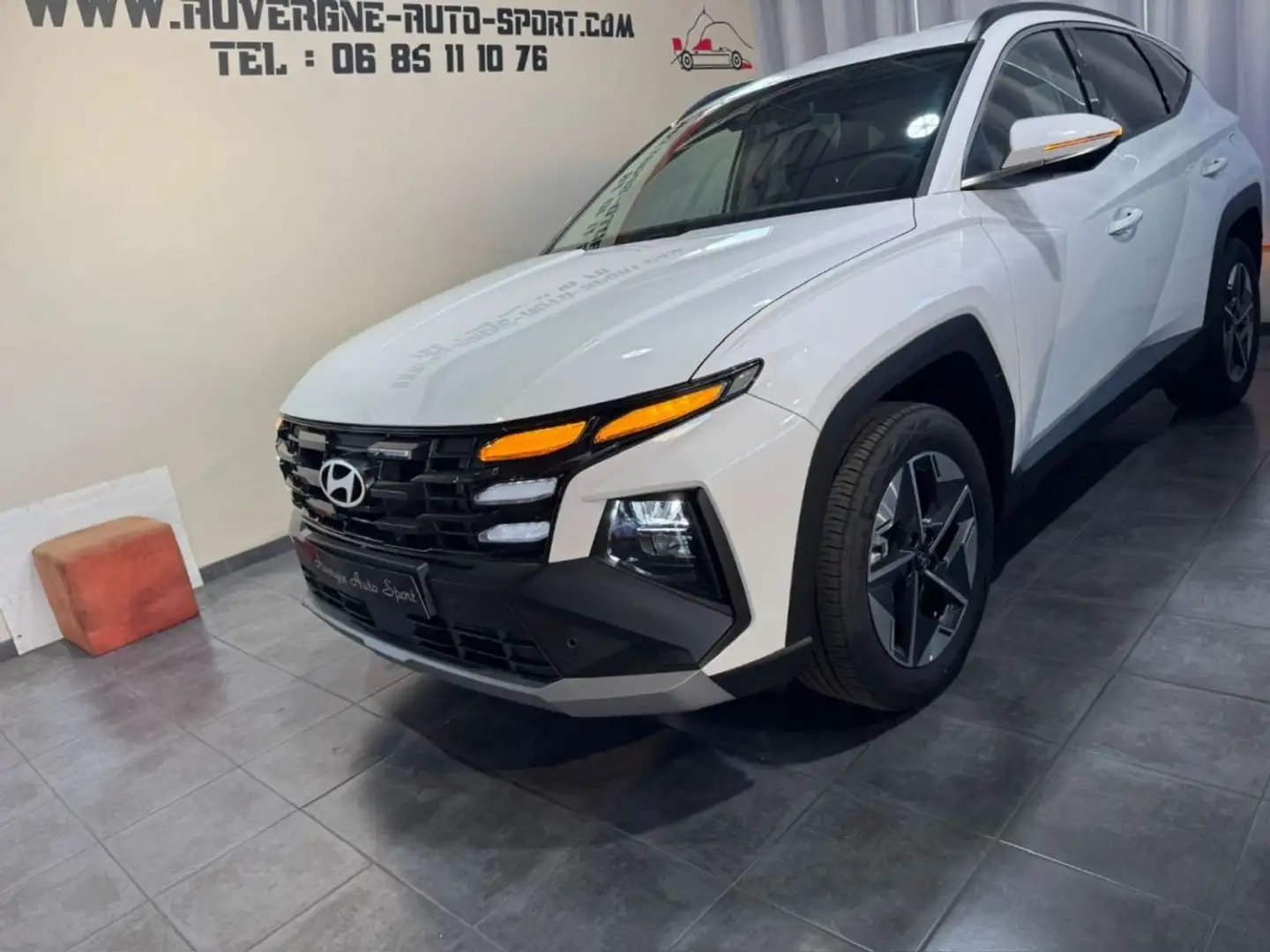 Hyundai TUCSON 1.6 T -GDI 215 HYBRID BVA6 CREATIVE Blanc - 1