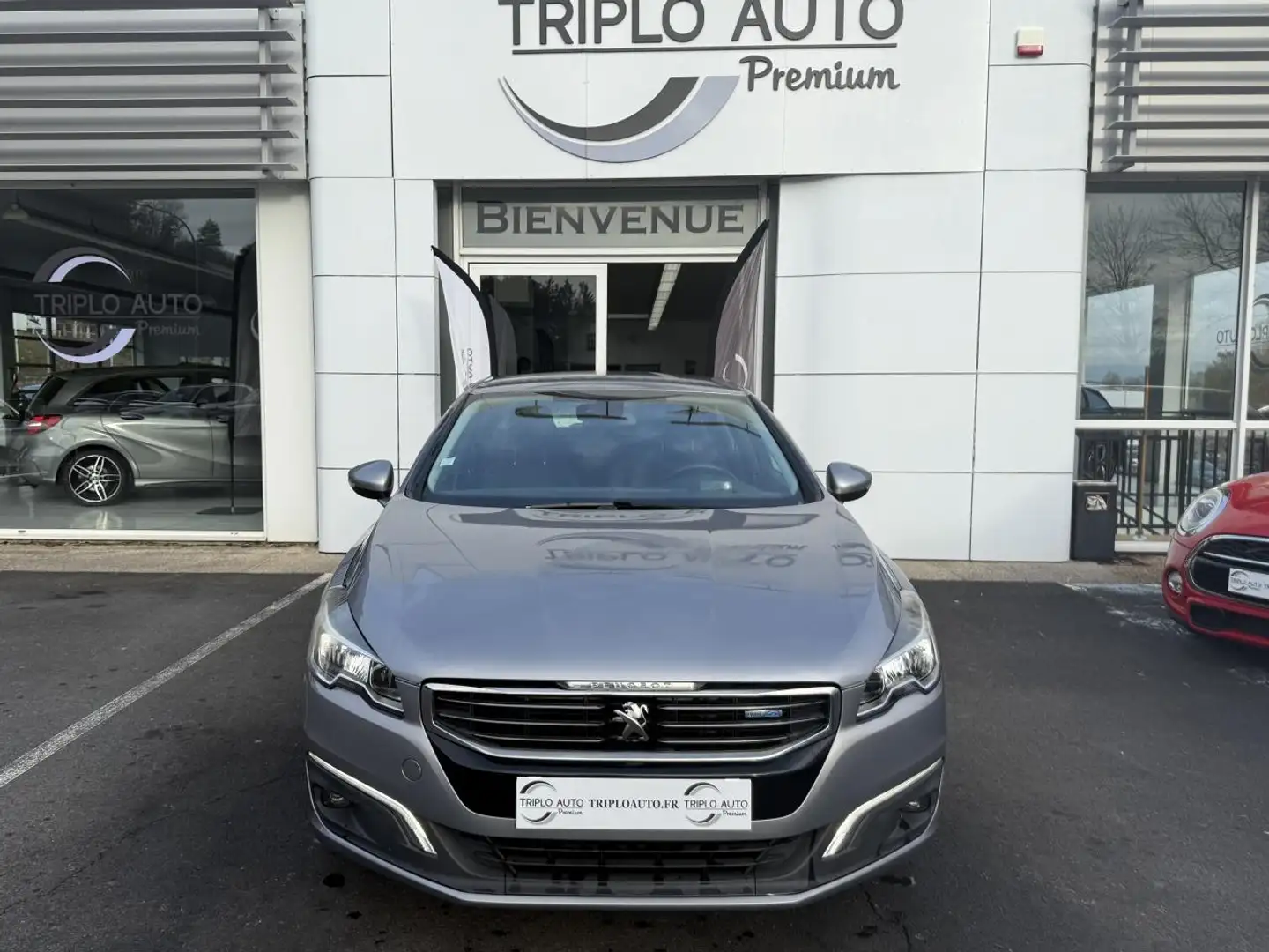Peugeot 508 2.0 BlueHDi - 180 - BV EAT6 Allure GPS + RADAR AR + CLIM Gris - 2