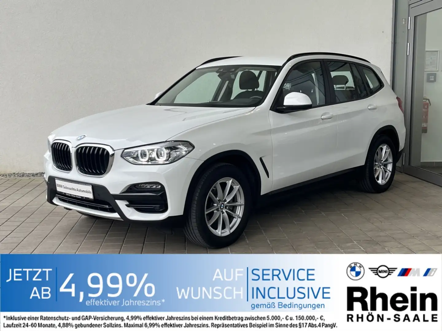 BMW X3 xDrive20i Advantage AHK.LED.Akustikv..DriveA Weiß - 1