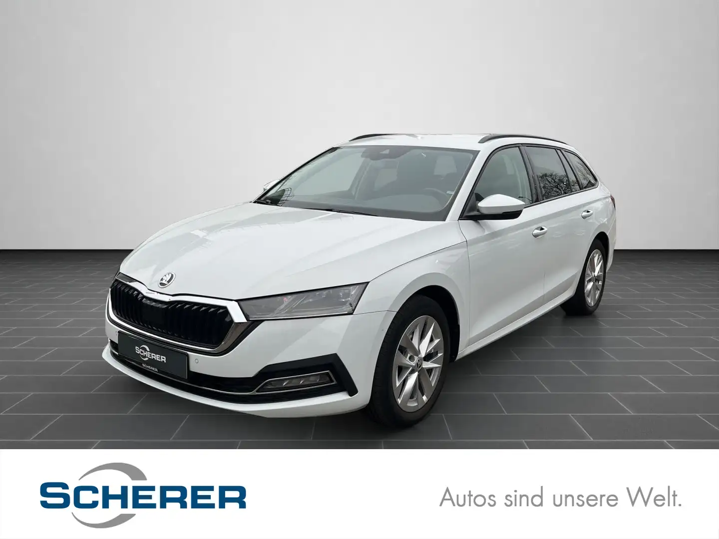 Skoda Octavia Combi 1.5 TSI ACT Style OPF Weiß - 1