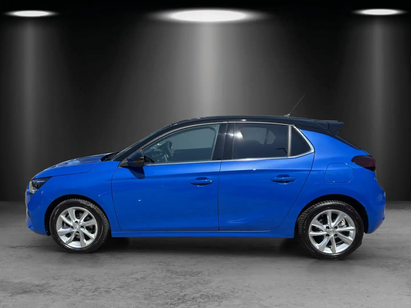 Opel Corsa F 1.2 Turbo Elegance AUT./SHZ/LED/PDC/RFK Blauw - 2