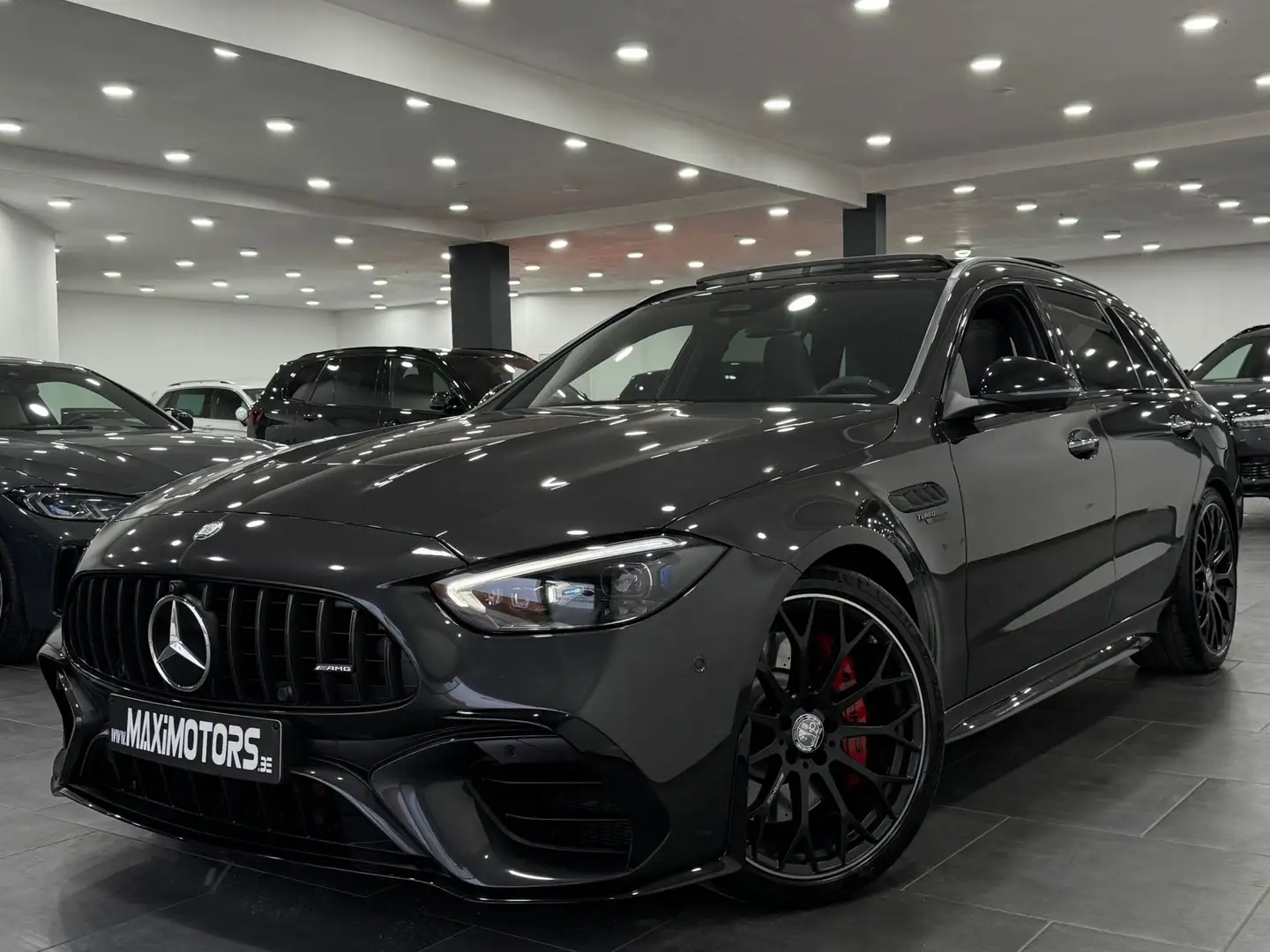 Mercedes-Benz C 63 AMG C63S E-PERFORMANCE F1 Seats Pano Burmeister FULL ¨ Gris - 1
