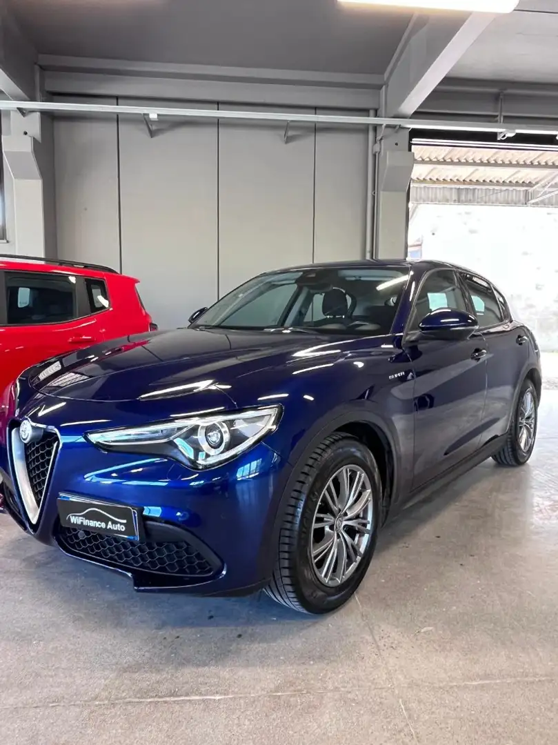 Alfa Romeo Stelvio Stelvio 2.2 Turbodiesel 160 CV AT8 RWD Super Mavi - 1