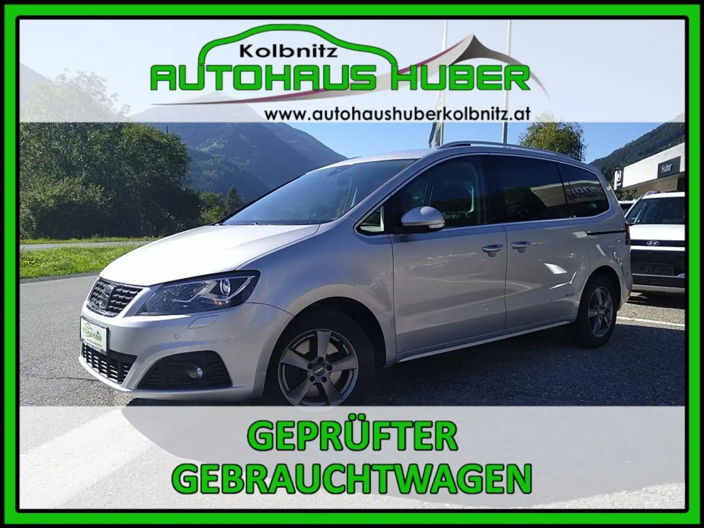 SEAT Alhambra Xcellence 1,4 TSI DSG 5Sitze Silber - 1