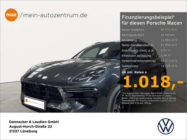 Imagine Porsche Macan Turbo 2.9 Alu LED Leder Pano Bose Standh. Navi Kam