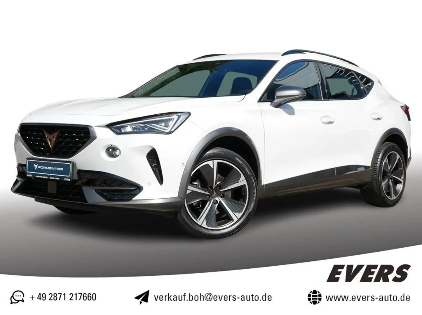 CUPRA Formentor 2.0 TDI DSG 4DRIVE+NAVI+ACC+KAMERA+SHZ Weiß - 1