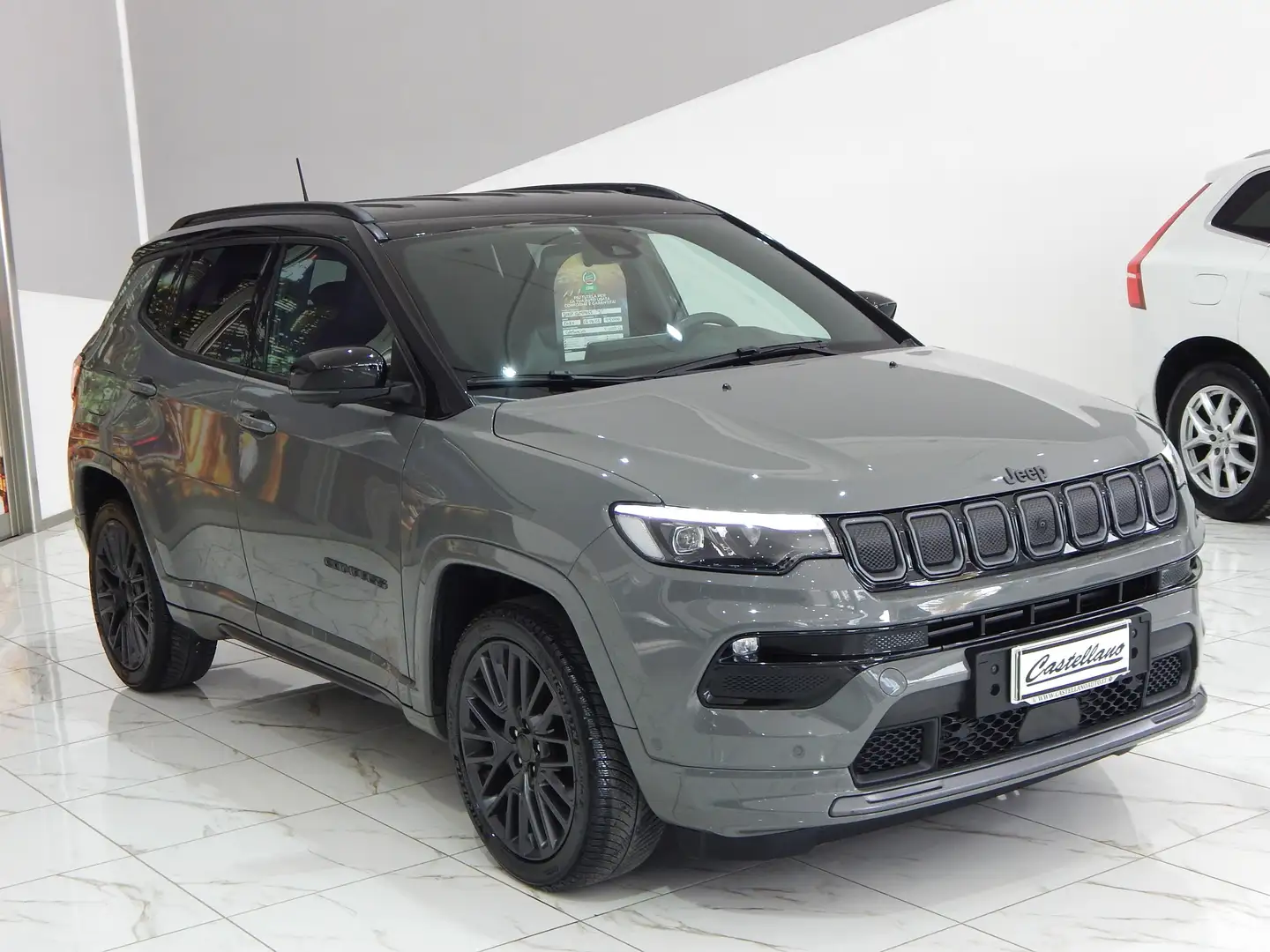 Jeep Compass 1.6 mjt "S" 130cv NAVI-PELLE-PARK-RADAR-LED-KAMERA Gris - 2