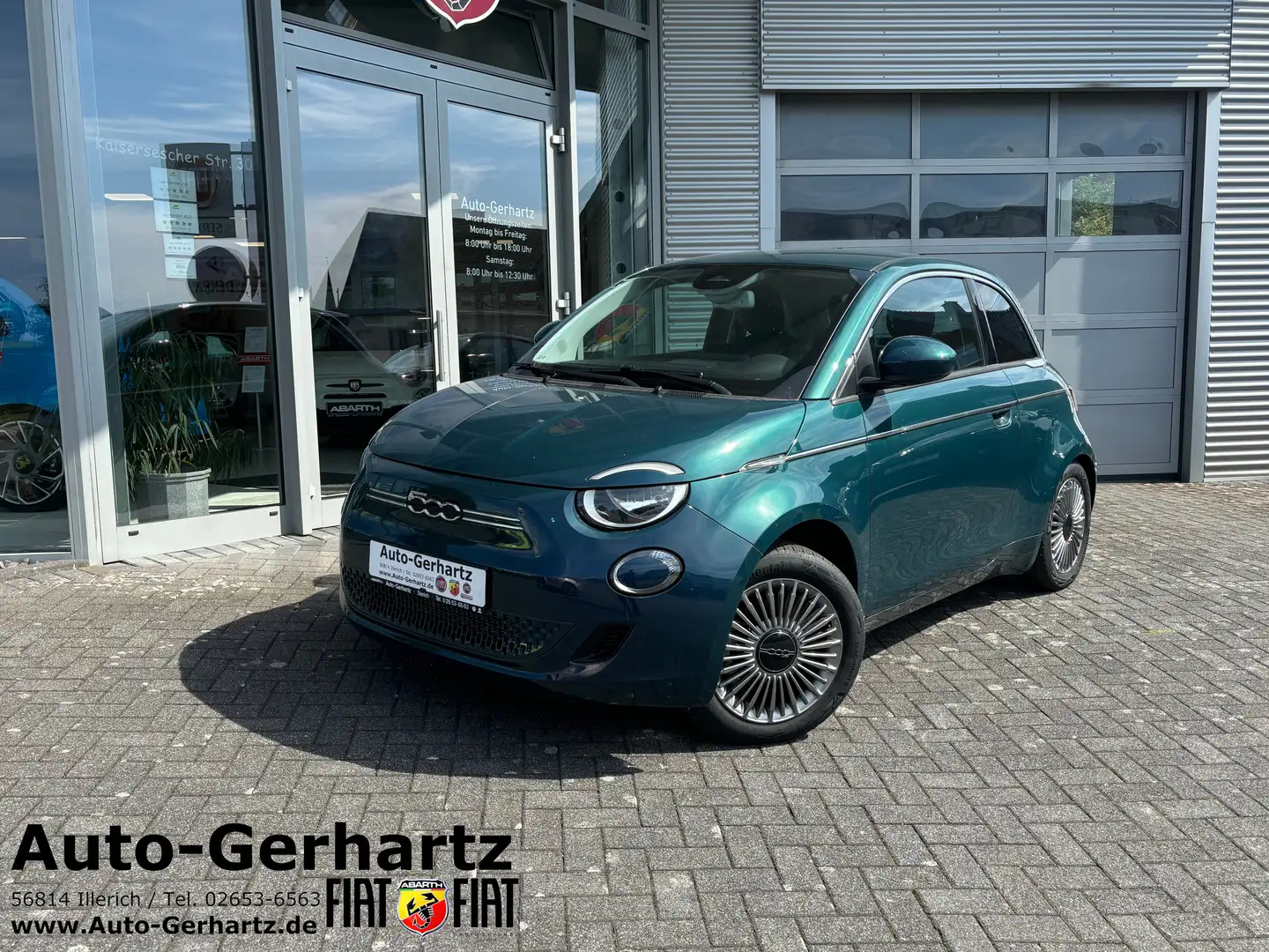 Fiat 500e Klimaautomatik/Tempomat/Multifunktionslenkrad Blauw - 1