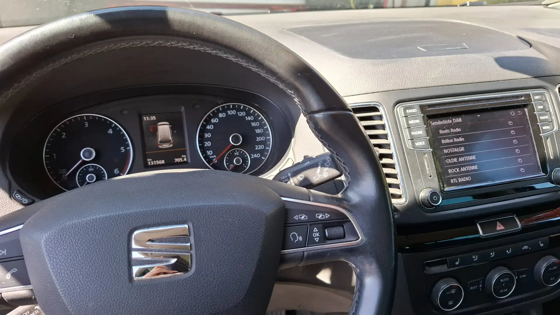 SEAT Alhambra Alhambra Diesel 1.9 TDI Gri - 2
