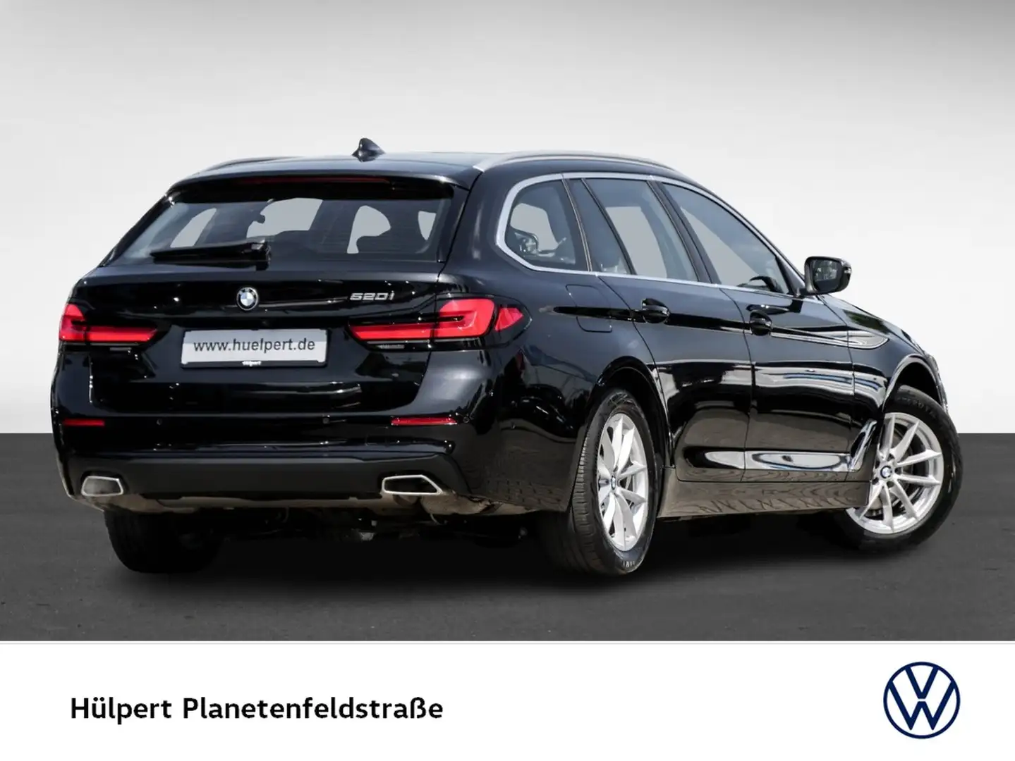 BMW 520 STANDHEIZUNG LEDER PANO CAM NAVI LM17 Чорний - 2