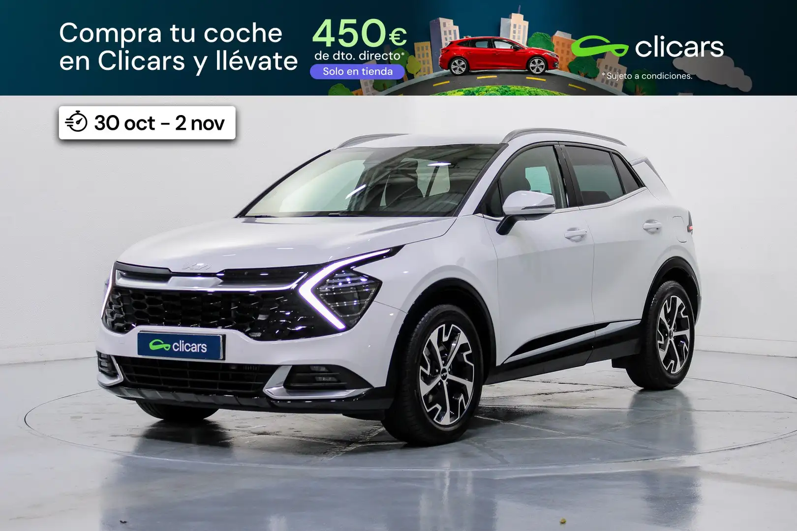 Kia Sportage 1.6 T-GDi MHEV Tech 150 Blanco - 1