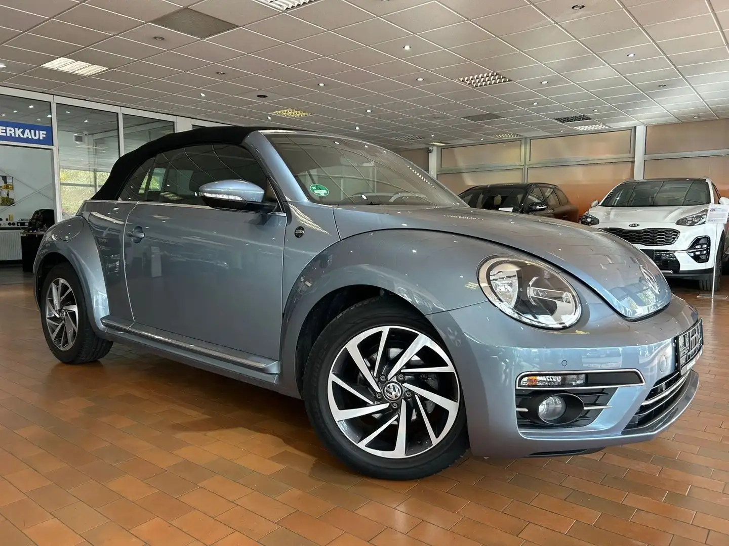 Volkswagen Beetle Cabriolet Design BMT/Start-Stopp Bleu - 2