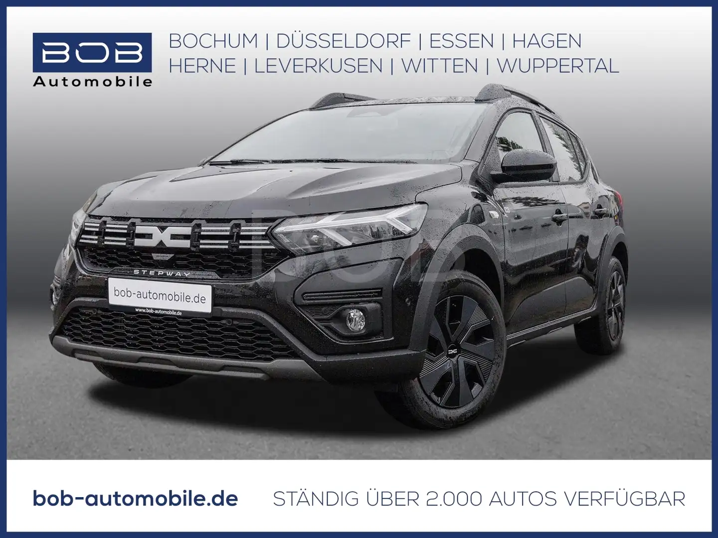 Dacia Sandero Stepway Expression TCe 90 8-fach bereift Schwarz - 1
