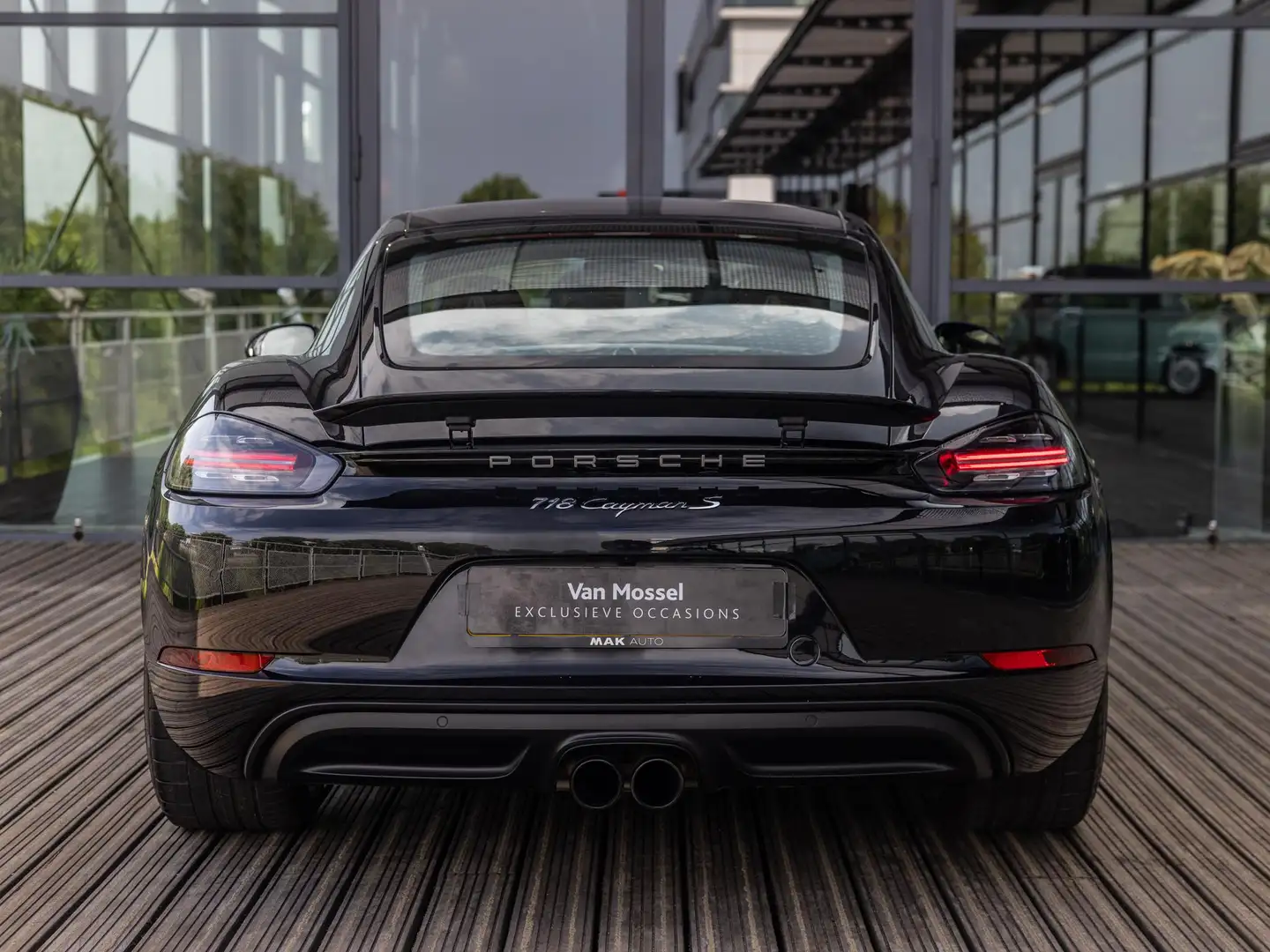 Porsche 718 Cayman S 2.5 | SPORTCHRONO | 20 INCH 911 TURBO | S Schwarz - 2