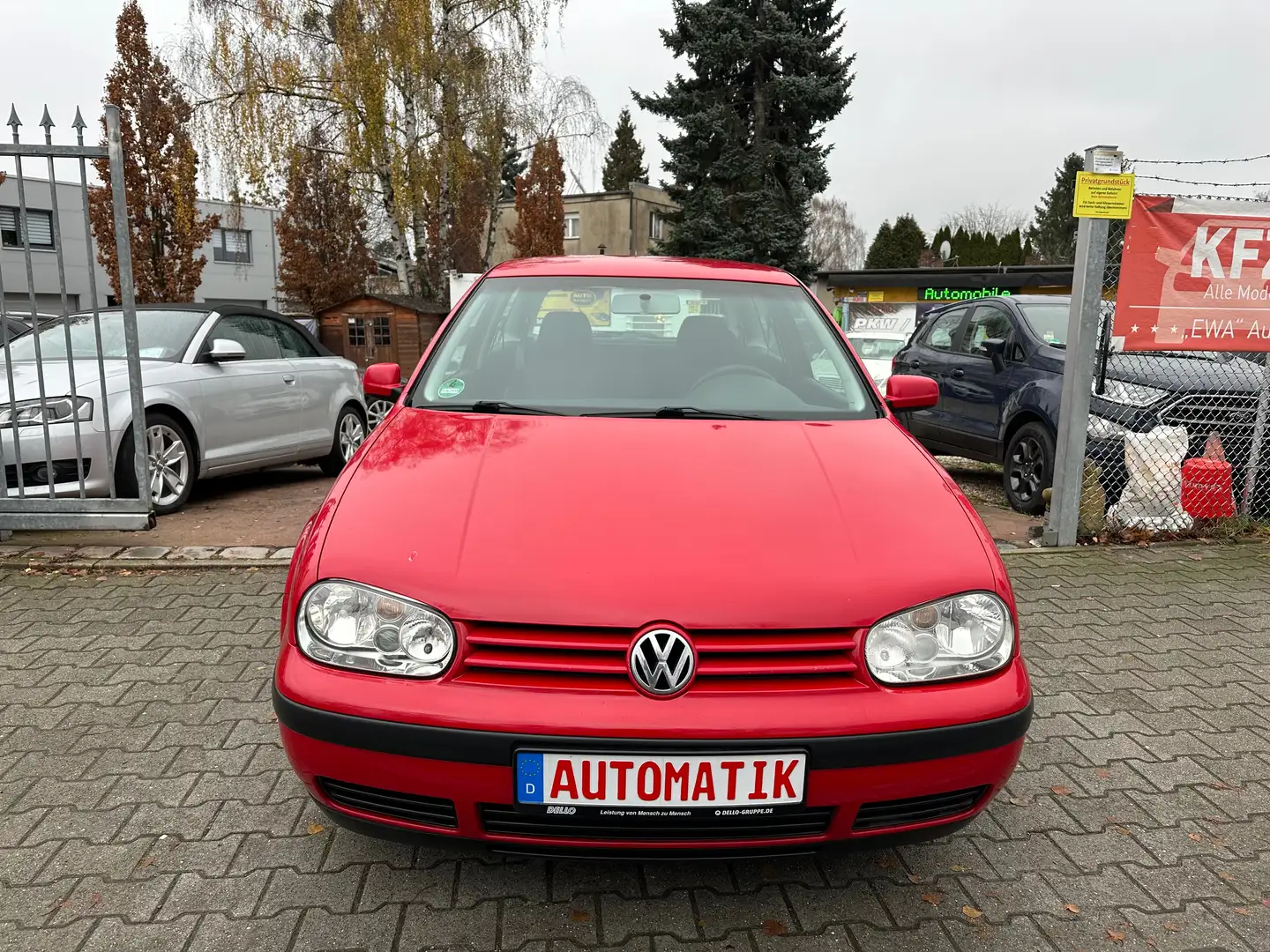 Volkswagen Golf 1.6 Automatik Edition,KLIMA,PDC,137.TKM,VIELES NEU Rot - 2