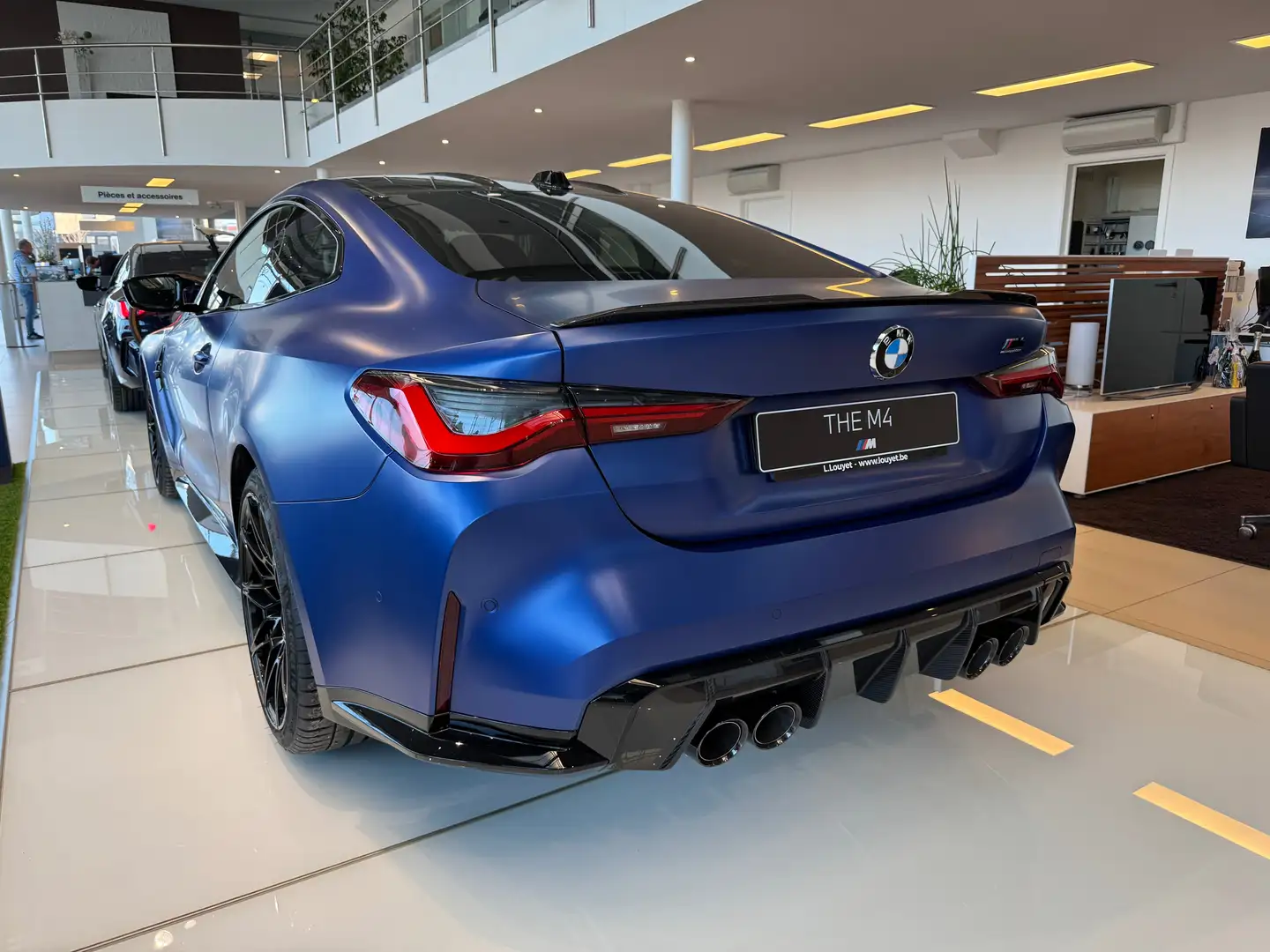 BMW M4 Coupé 3.0 AS Competition OPF Azul - 2