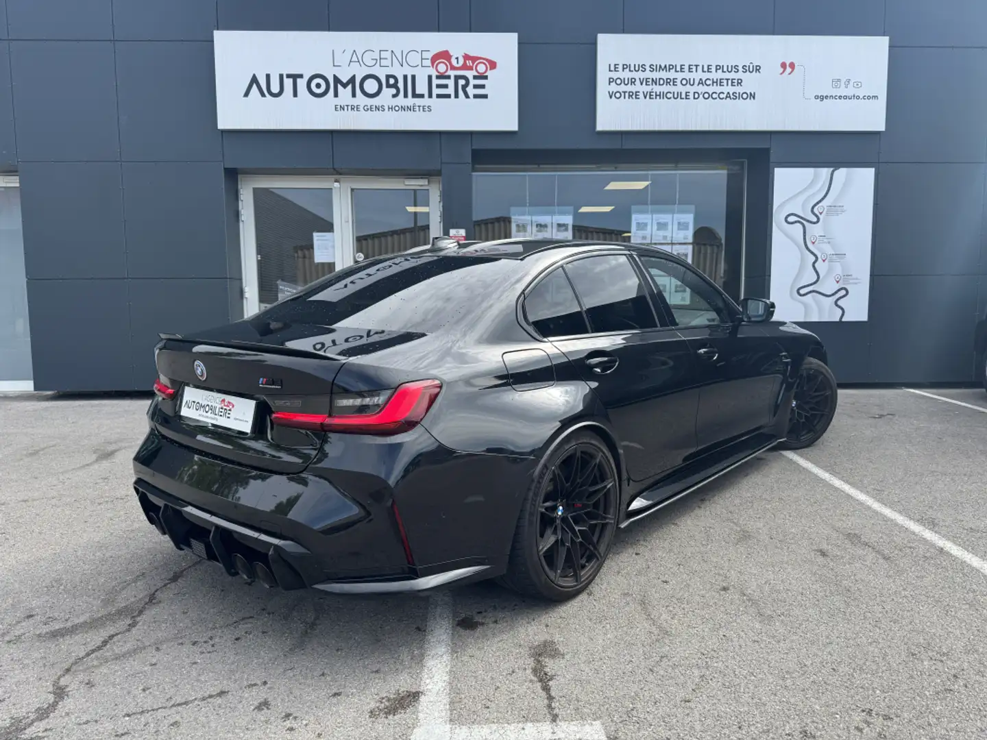 BMW M3 Compétition X-drive Malus payé origine france Schwarz - 2