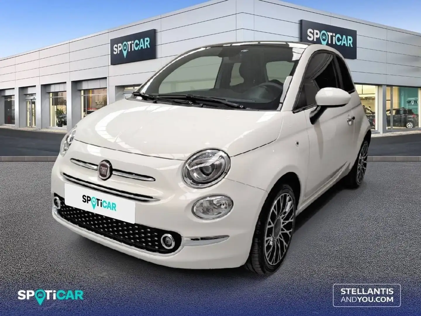 Fiat 500 1.0 Hybrid 51KW (70 CV) Dolcevita Blanc - 1