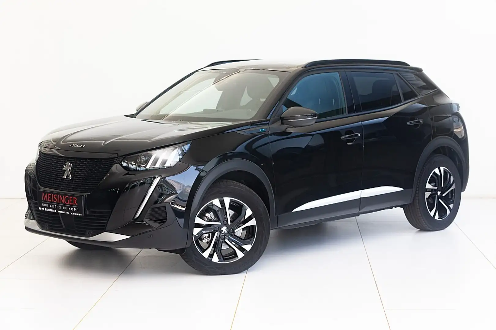 Peugeot e-2008 50kWh GT Schwarz - 1