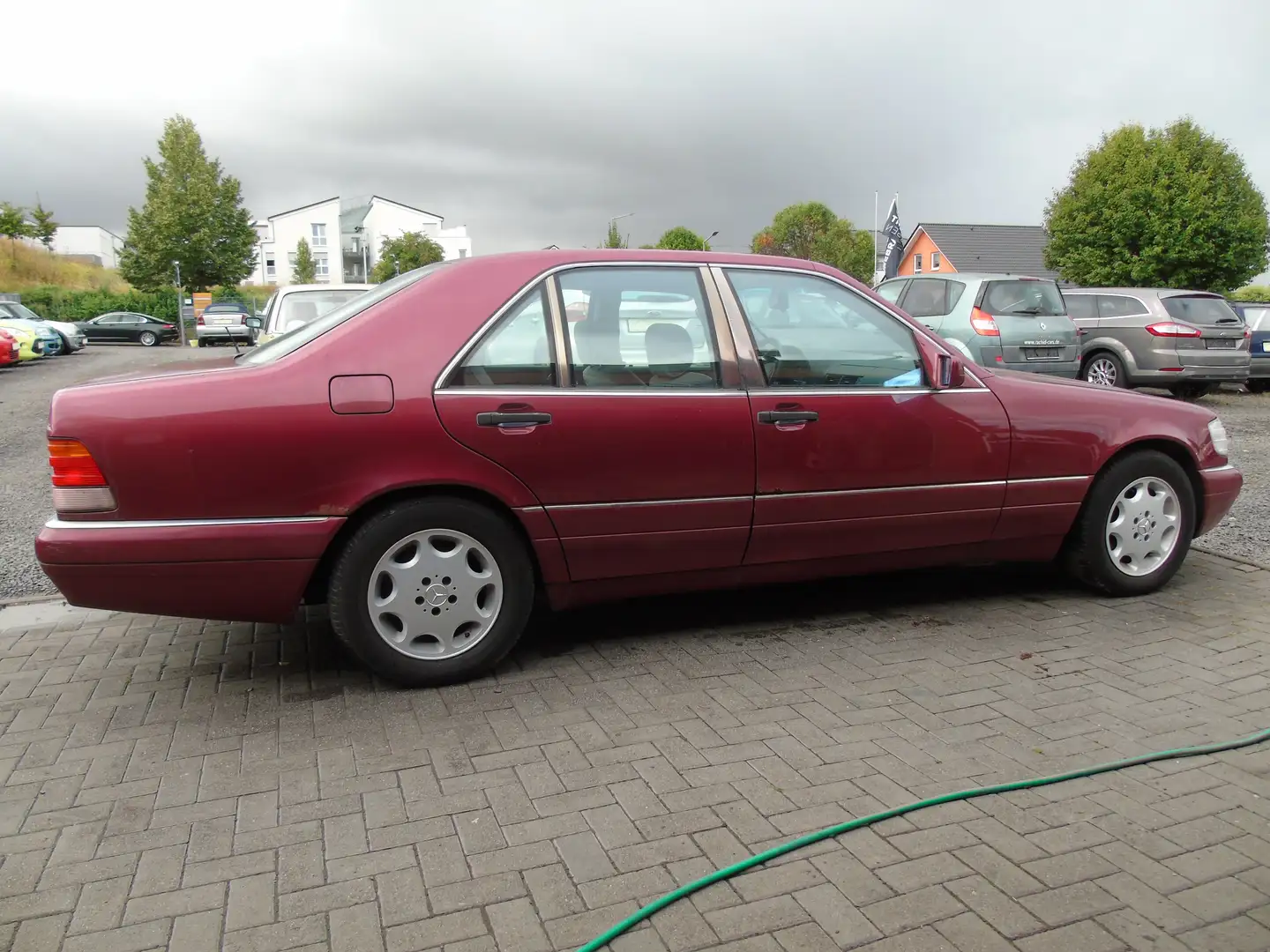 Mercedes-Benz S 280 AUTOMATIK*1 HAND*193 PS*OLDTIMER!*VIELE EXTRAS ... Czerwony - 1