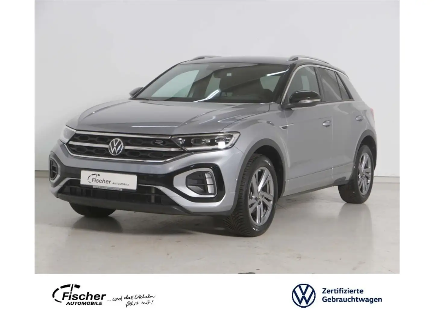 Volkswagen T-Roc 1.5 TSI R-Line Zilver - 1
