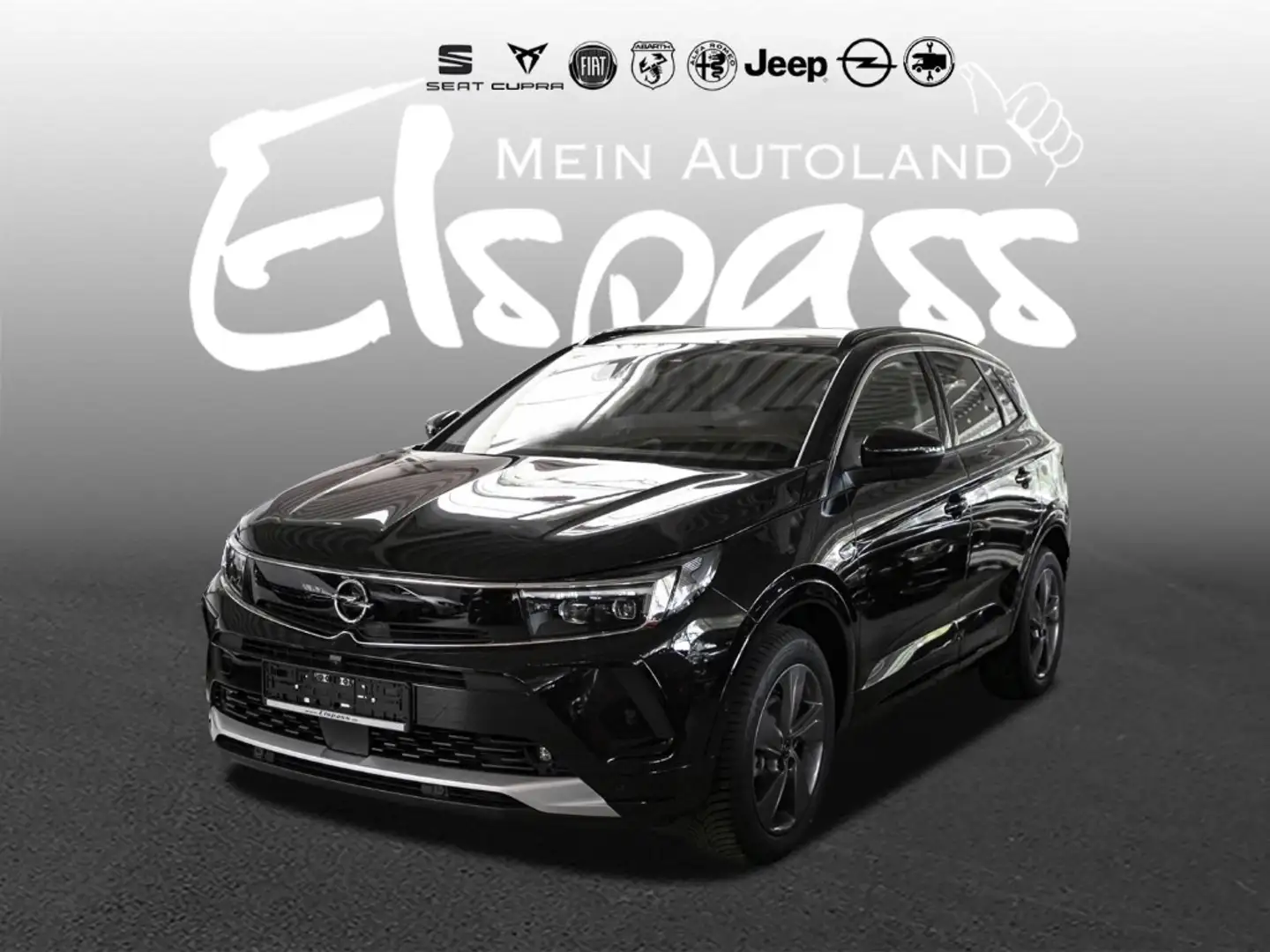Opel Grandland Elegance Turbo NAV LED EL.HECKKLAPPE APPLE/ANDROID Negro - 1