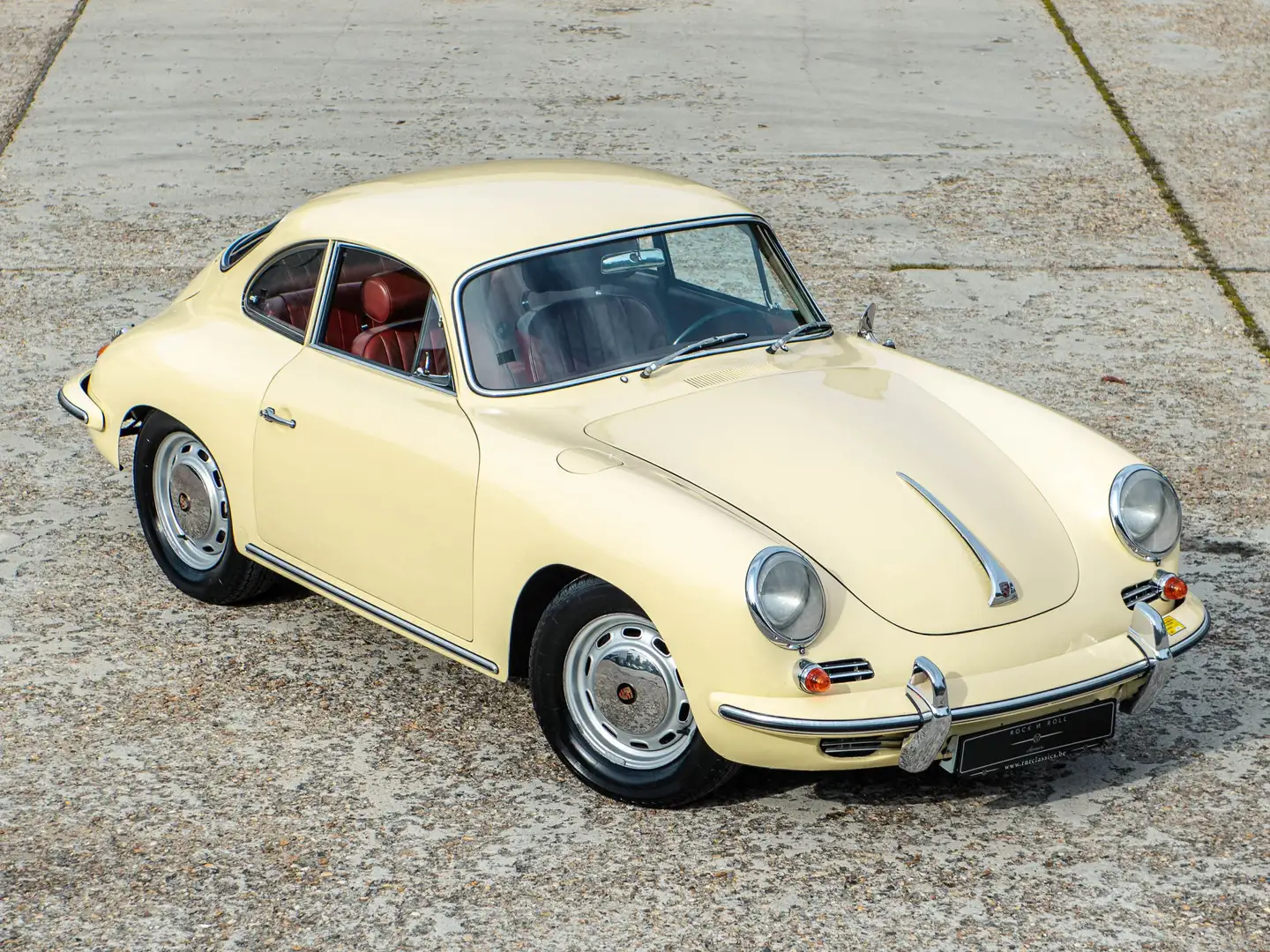 Porsche 356 C Coupé | MATCHING NUMBERS | HISTORY Jaune - 1