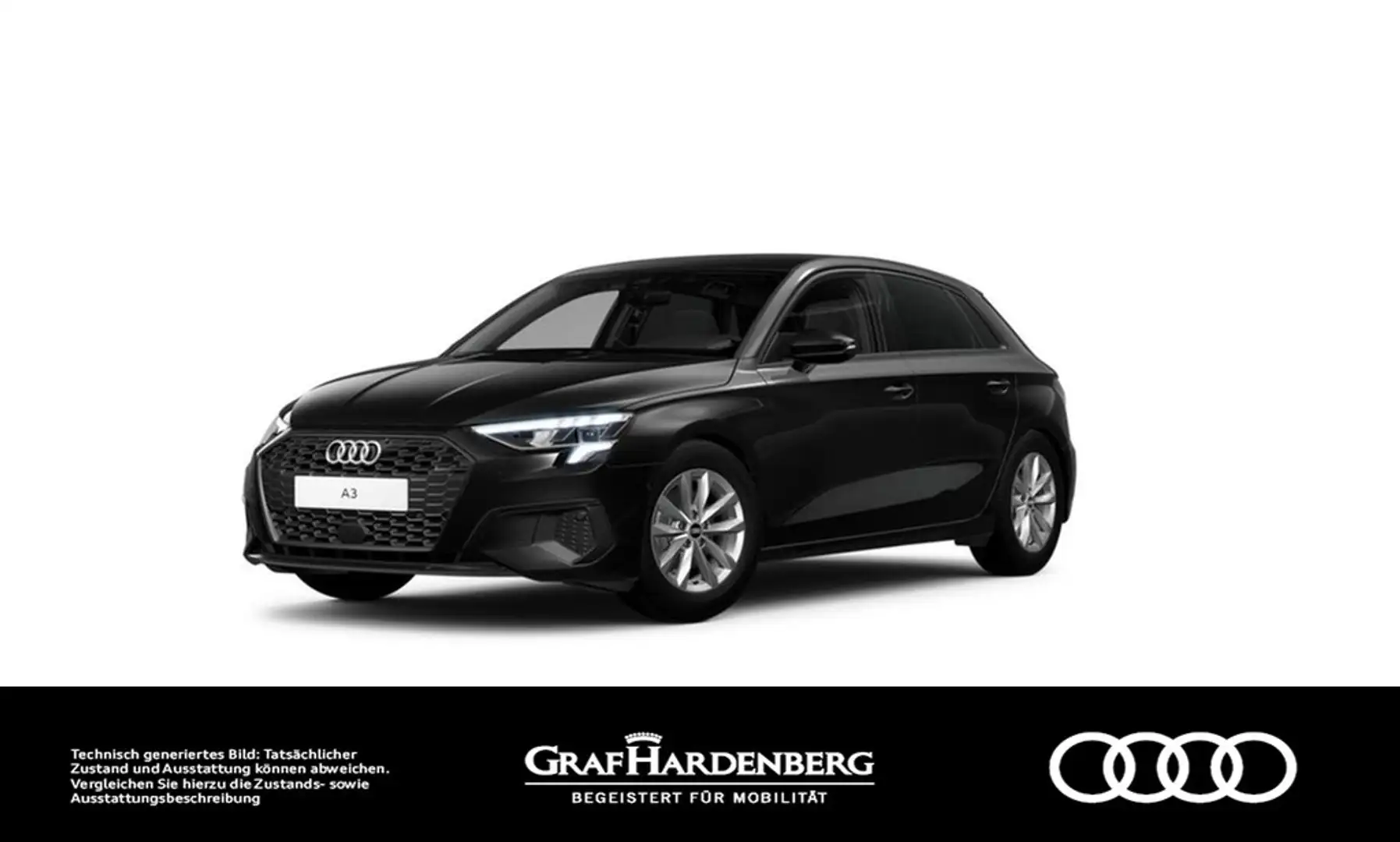 Audi A3 Sportback 30 TDI . Virt.Cockpit LED Navi Noir - 1