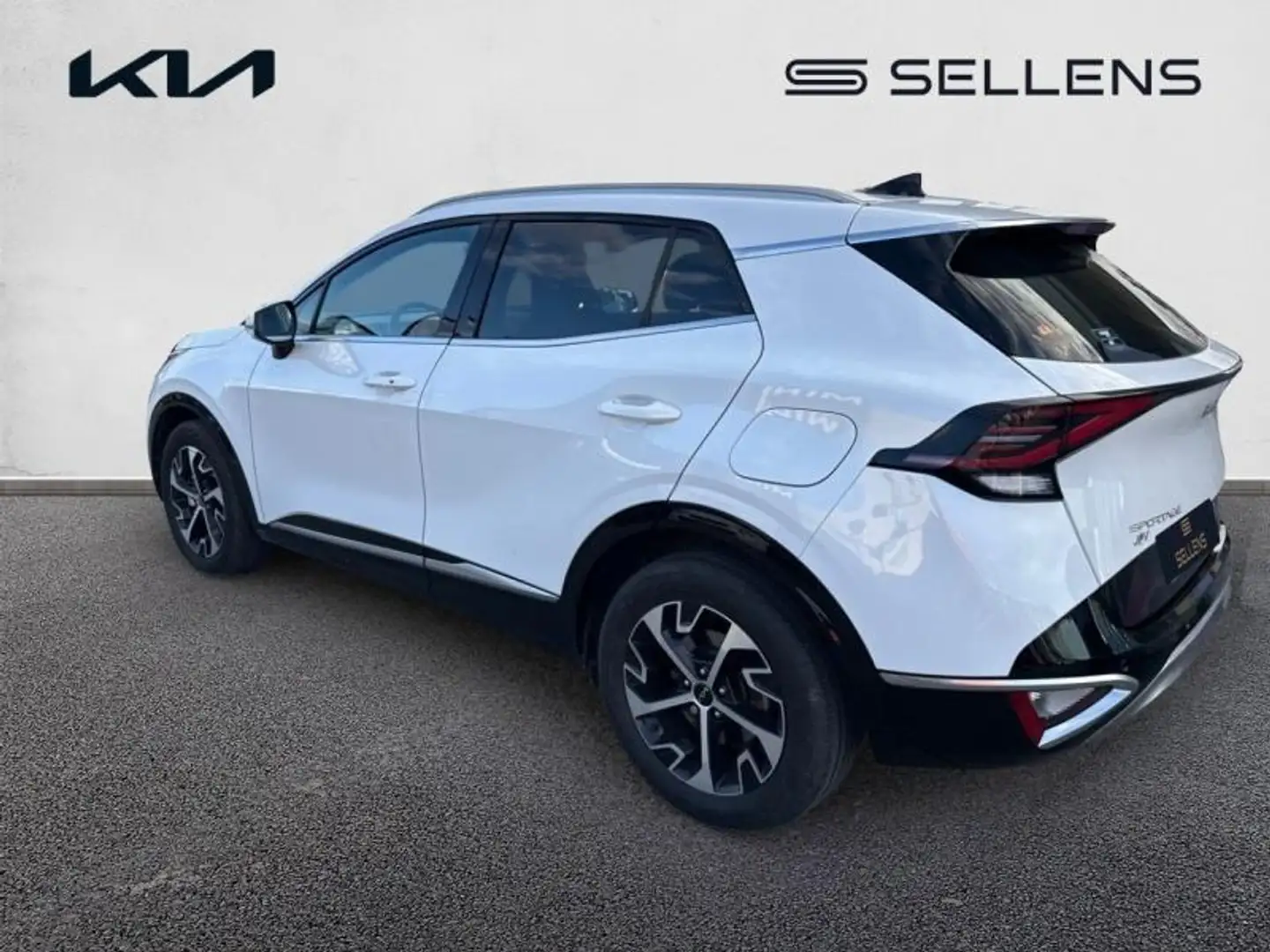 Kia Sportage 1.6 T-GDi 230ch HEV  Design BVA6 4x2 Blanc - 2