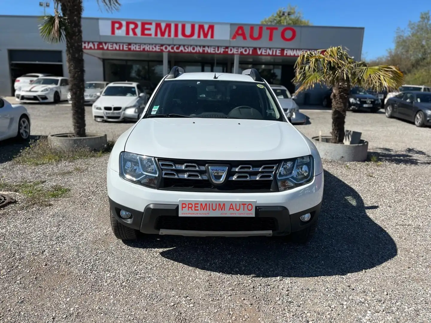 Dacia Duster 1.5 DCI Turbo Prestige 4x2 110ch phase 2 Blanc - 1