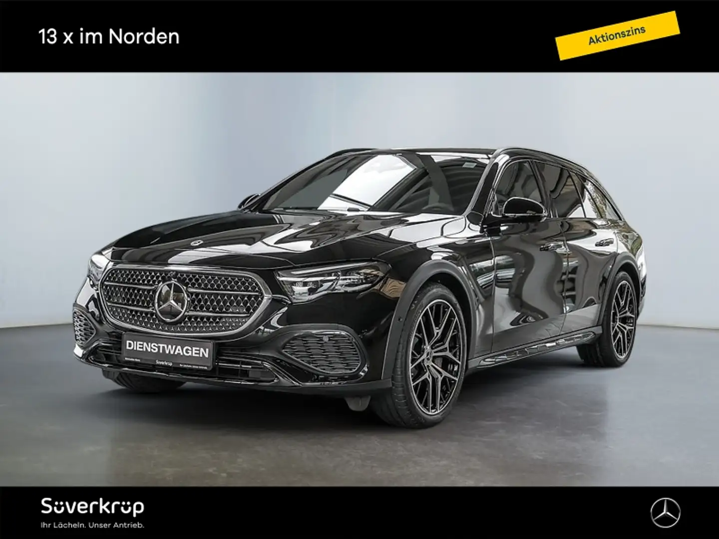 Mercedes-Benz E 450 d T 4M All-Terrain AVANTGARDE BURM NIGHT Negru - 1