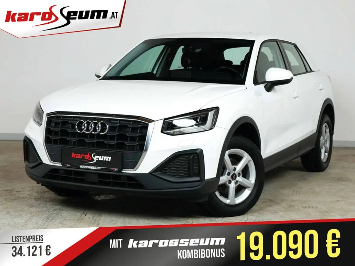 Audi Q2 30 TFSI | TRAUM-SUV | LED | Assistenz | Parksen Weiß - 1