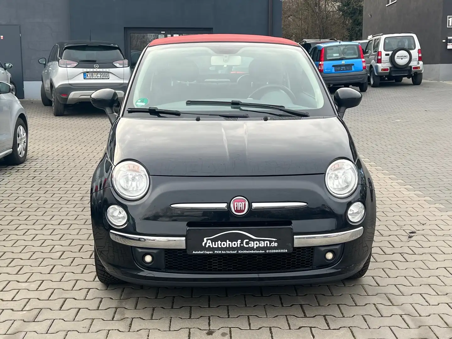 Fiat 500 500c Lounge/Cabrio/PDC/Eu6/ZV/2.Ha/TÜV 12.26/ Schwarz - 2