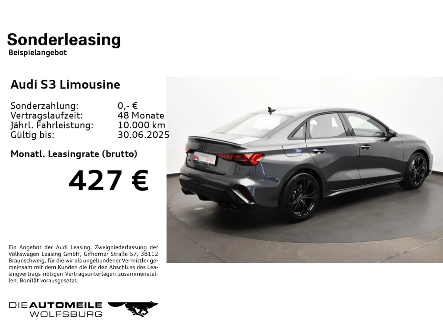 Audi S3 2.0 TFSI quattro S tronic Leder/Opt Grau - 2