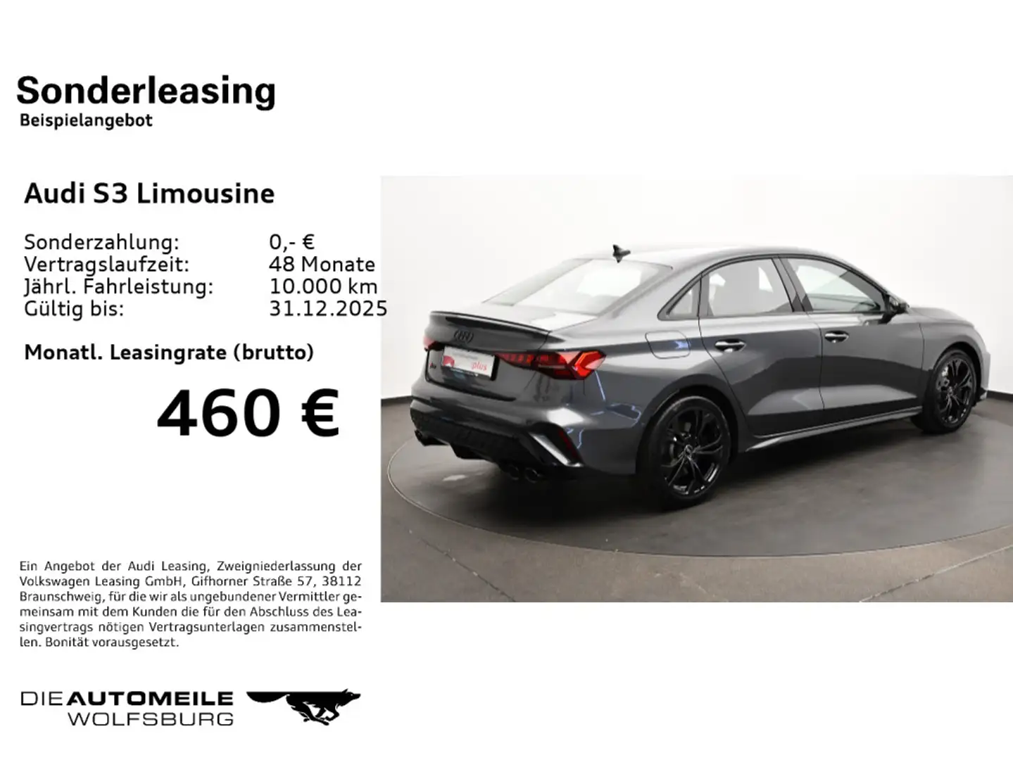 Audi S3 2.0 TFSI quattro S tronic Leder/Opt Grau - 2