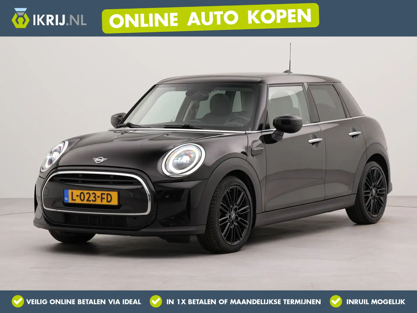 MINI Cooper Mini 1.5 Automaat | Apple Carplay | Elektrisch Sch Zwart - 1