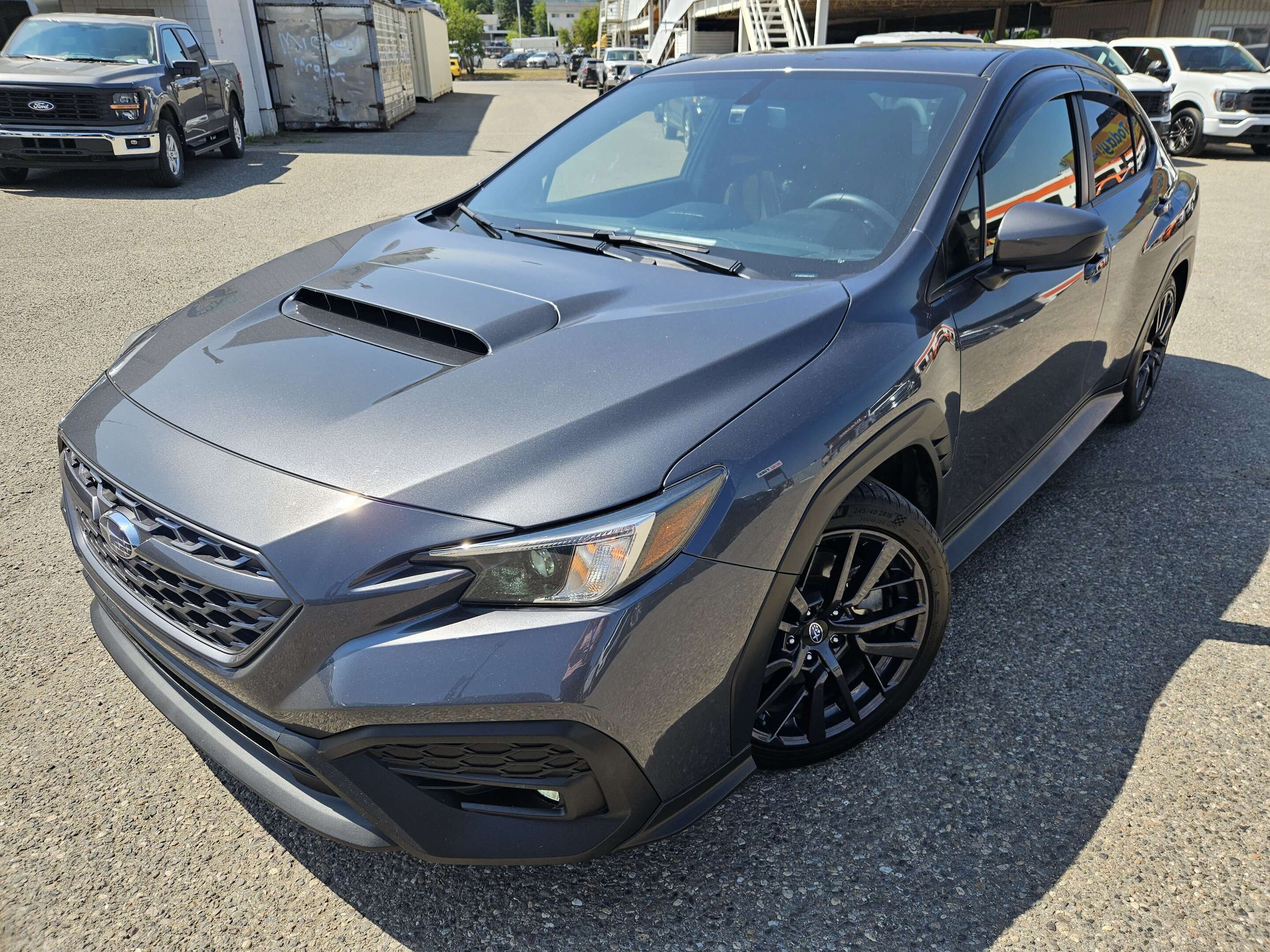 Gray 2022 Subaru WRX Sedan 6-Speed Manual