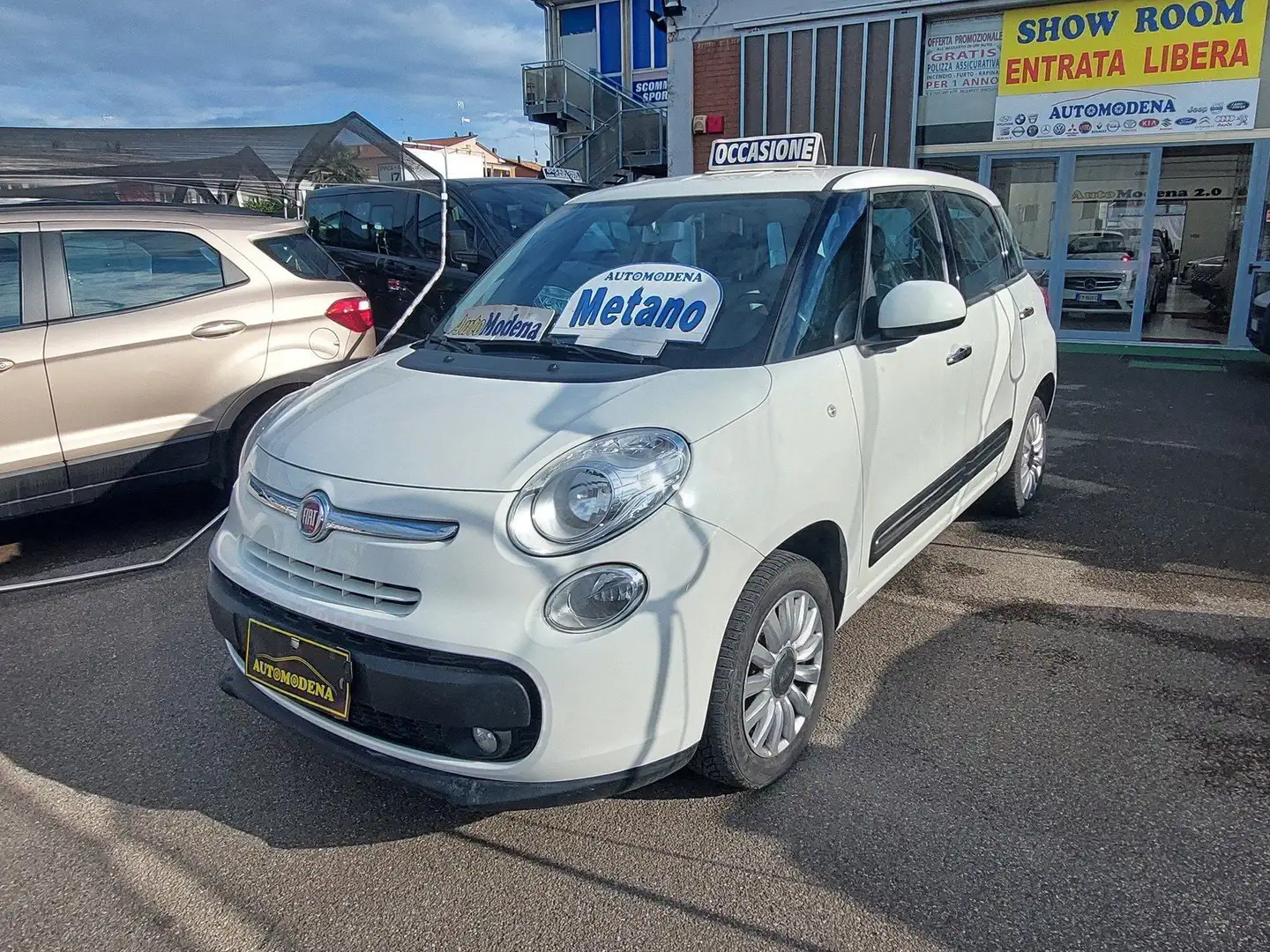 Fiat 500L 500L 0.9 t.air t. natural power Bílá - 1