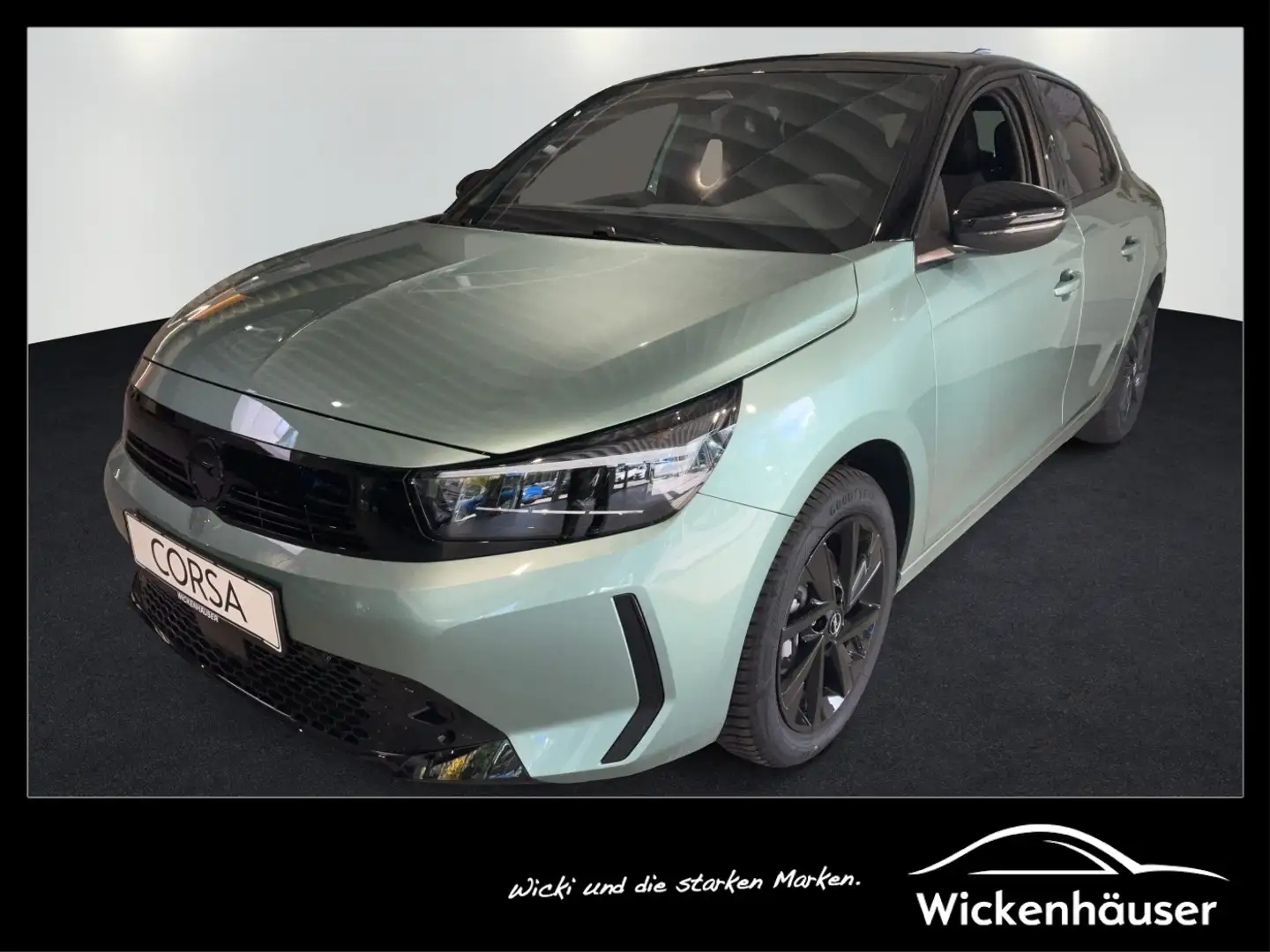 Opel Corsa F 1.2 Turbo # YES LED+SHZ+Fernlichtass.+LM Verde - 1