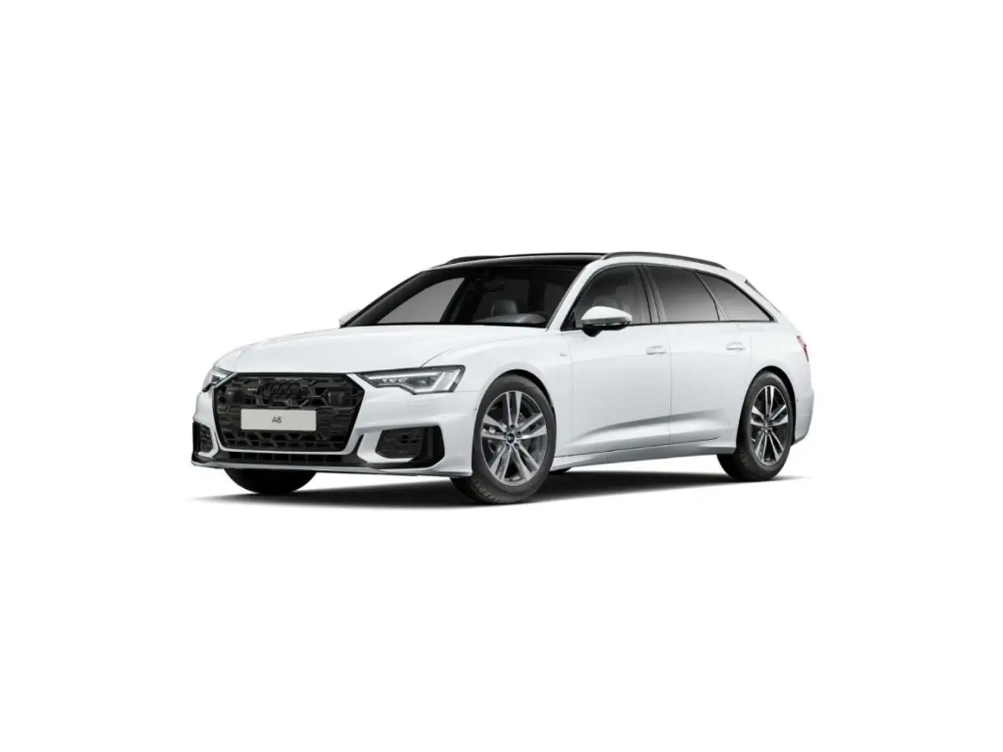 Audi A6 Avant 45 TDI quattro S line AHK/P-Dach/Matrix Weiß - 2