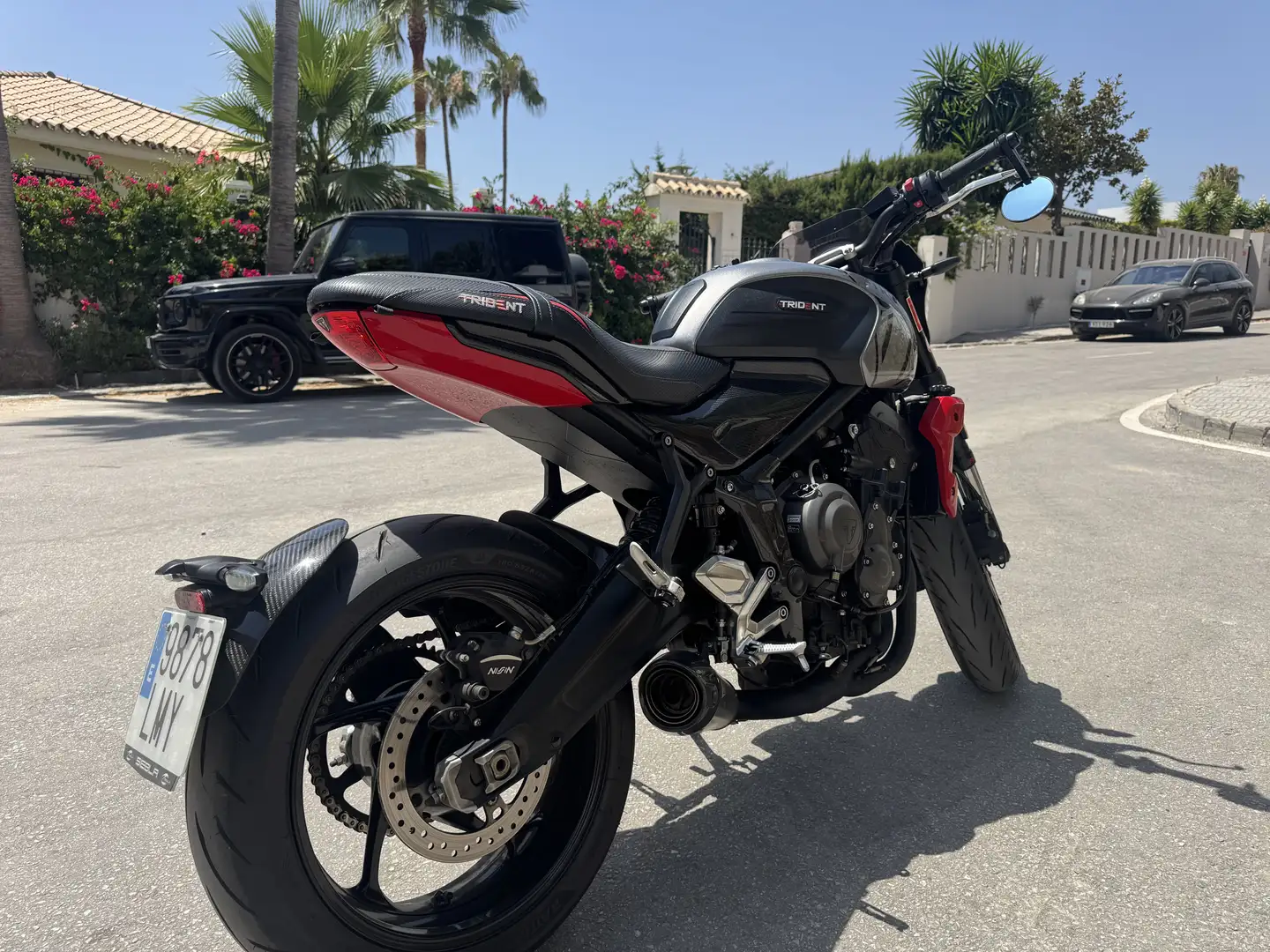 Triumph Trident 660 Gris - 2