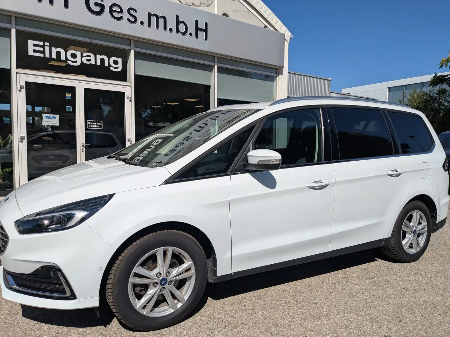 Ford Galaxy Hybrid Titanium Weiß - 2