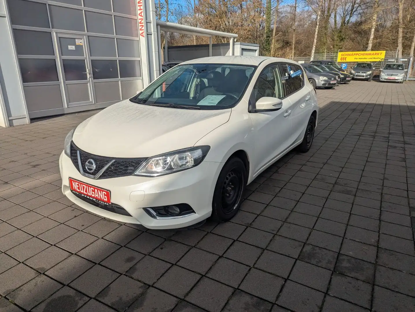 Nissan Pulsar **KLIMAAUTOMATIK+AHK+KAMERA+TEMPOMAT** Blanc - 1
