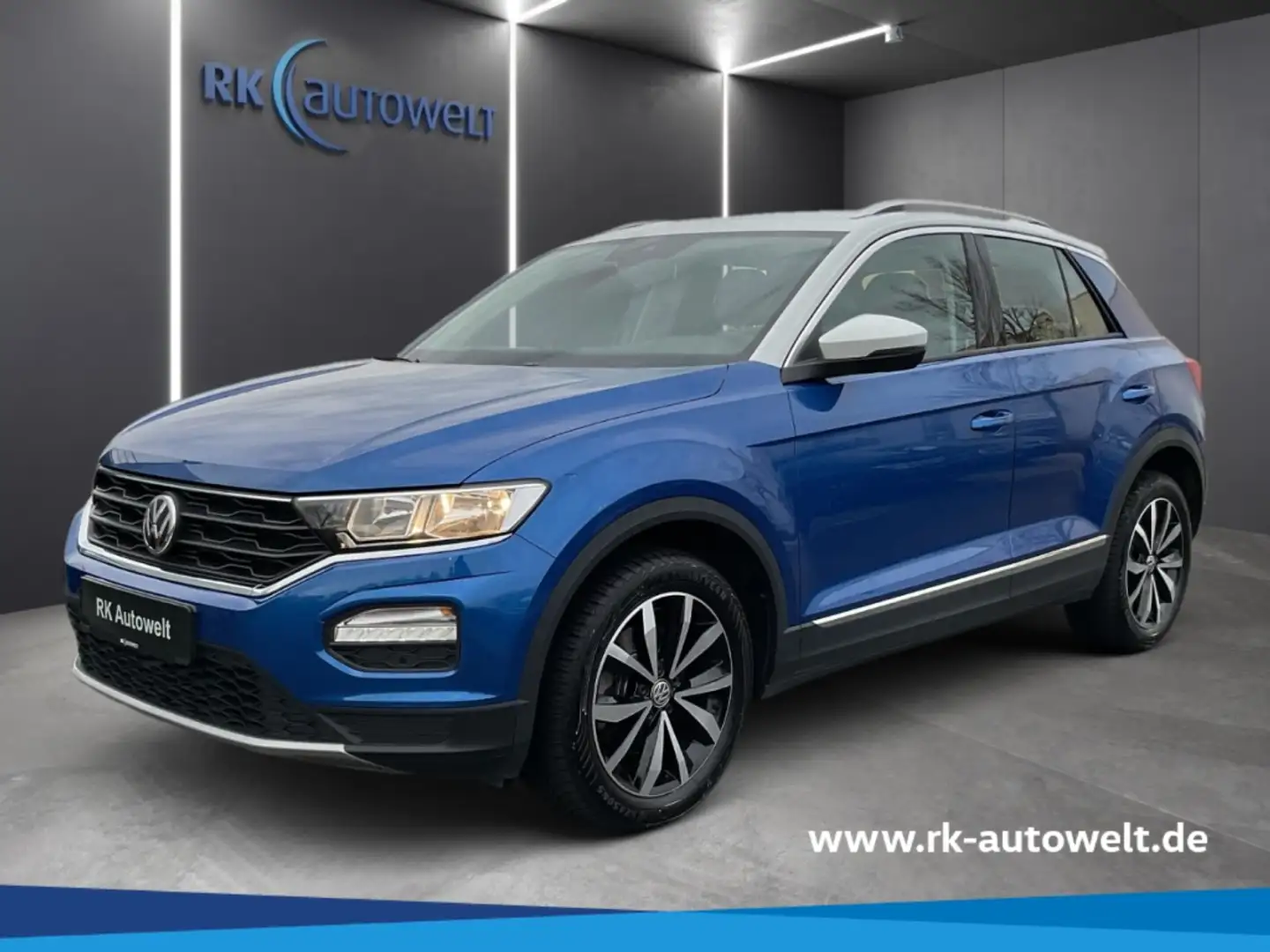Volkswagen T-Roc Style 1.0 TSI 2-Zonen-Klimaautom SHZ AHK Bleu - 1